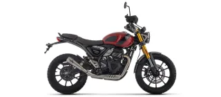 Sport Auspuff Arrow Pro-Race Edelstahl Triumph Scrambler 400 X Bj.2024-2025 EURO5+/ABE eintragungsfrei