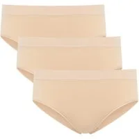 Jockey Hüftpanty Seamfree Core (3er Pack) hoch geschnitten, atmungsaktiv, ohne Seitennähte