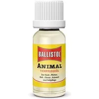 Ballistol Fellpflege Ballistol 'Animal' Tierpflegeöl, Pflege von Haut, Fell, Pfoten, 10 ml, (Unterstützt Wundnachbehandlung – Pflegt empfindliche Hautstellen), zur Pflege von Schweif, Mähne oder Hufen