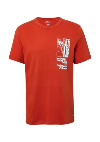 s.Oliver - T-Shirt rot - Gr. - M
