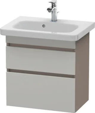 Duravit DuraStyle Waschtischunterbau wandhängend Betongrau & Basalt Matt 580x368x610 mm - DS64790074 DS647900743