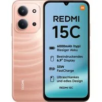 Xiaomi Redmi 15C 256 GB / 4 GB - Smartphone - twilight orange Smartphone (6,9 Zoll, 256 GB Speicherplatz)
