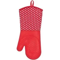 WENKO Topfhandschuhe Modell Silikon, (Set, 2-tlg), Ofen- und Grillhandschuhe, Hitzeschutz, Baumwollinnenseite, 1 Paar