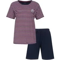 Irresistible Shorty Modischer Damen Schlafanzug kurz (2 tlg) Baumwolle