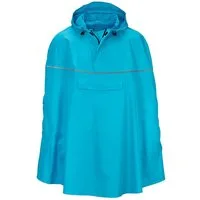 ACTIVE TOUCH Regenponcho Fahrrad Regencape Poncho winddicht wasserabweisend atmungsaktiv (1-St., Kein Set) Platzsparend verstaubar, Winddicht, Wasserabweisend