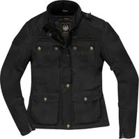 Merlin Motorradjacke Buxton II Damen Motorrad Wachsjacke herausnehmbares Innenfutter,wasserdicht