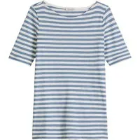 Marc O'Polo DENIM Kurzarmshirt Streifenshirt - Regular Fit