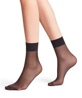 FALKE - FALKE Pure Matt 20 DEN Damen black - Gr. - 36.5