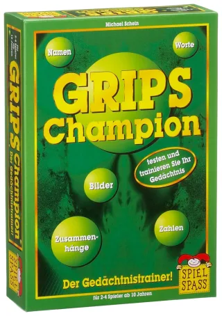 Spielspass Verlag 10031 - Grips Champion