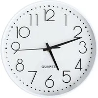 TUWENA Uhr 30cm Wanduhr Lautlos, 3D Ziffern Wanduhr, Modern Wand Uhr Analog (Leise Wall Clock Deko für Wohnzimmer Küche Büro Schule Kinderzimmer)