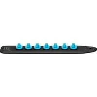 SmartRail 1/4" 850SR-7, leer, Steckschlüssel schwarz, 7 Aufnahmen für 1/4" Stecknüsse