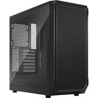 Focus 2 Black TG Clear Tint, Tower-Gehäuse schwarz, Tempered Glass
