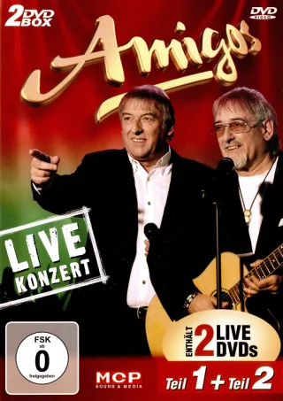 Amigos - Live Konzert Teil1 + Teil2 [2 DVDs]