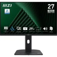 MSI PRO MP275QPG LED-Monitor (69 cm/27 ", 2560 x 1440 px, WQHD, 1 ms Reaktionszeit, 100 Hz, IPS-LED, dreh-, neig-,schwenk-, höhenverstellbar, Speaker)
