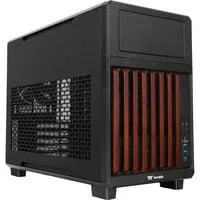TR200 WS, Tower-Gehäuse schwarz/holz