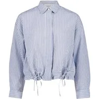 Cartoon Klassische Bluse Damen mit Raffung