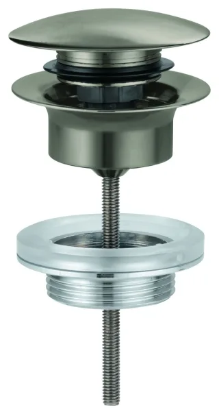 GROHE Ablaufgarnitur 65807 satin steel, 65807MS0 65807MS0
