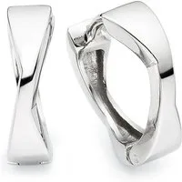 Bruno Banani Paar Creolen Schmuck Geschenk Silber 925 Ohrschmuck Ohrringe