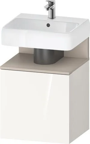 Duravit Qatego Waschtischunterbau wandhängend Weiß Hochglanz 490x420x645 mm - QA4077R91220000 QA4077R91220000