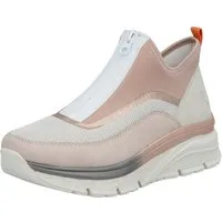 Rieker Schlupfboots, Keilabsatz, Freizeitschuh, High Top-Sneaker, Reißverschluss