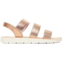 DeeZee Deezee Damen-Sandalen Gold Sandale