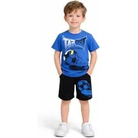 Fashion Boy T-Shirt & Bermudas Sommerset T-Shirt + Shorts JS029e (Set, T-Shirt+Shorts)
