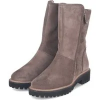 Paul Green Paul Green 8282-01 Damen Rauleder brown Schlupfstiefel