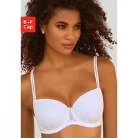 LASCANA Balconette-BH aus feiner, blumiger Spitze, Dessous