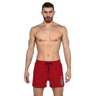 Kurzer Herren-Badeanzug mit Mesh-Futter MUHARBOURRED02