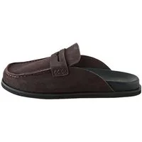 The Set The Set Premium-Pantoletten Veloursleder, Fußbett Loafer (1-tlg)