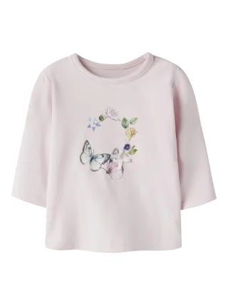 NAME IT - NBFFRISA LS TOP BOX Cradle Pink - Gr. - 56