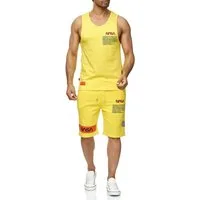 RedBridge T-Shirt & Shorts Red Bridge Herren Tank Top - Shorts Kurze Hose Set (Set, 2-tlg., T-Shirt & Shorts)