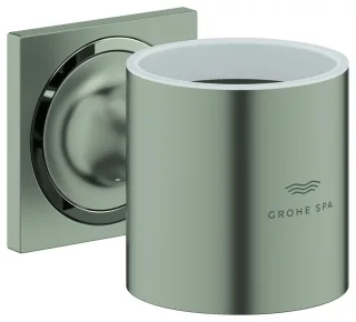 GROHE Halter Allure 40278_1 für Glas oder Seifenspender satin steel, 40278MS1 40278MS1