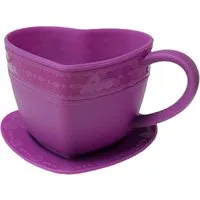 Zenker Backformen Backform Silikon TASSENKUCHENFORM LOVE Backform HerzTassenkuchen Dr.Oetker