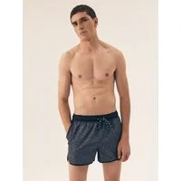Henderson Badeshorts Badeboxer Bequeme schnelltrocknendem Polyester gemustert Raw (1-St)