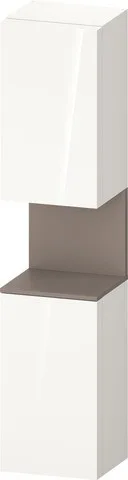 Duravit Qatego Hochschrank Weiß Hochglanz 400x360x1760 mm - QA1346R43220000 QA1346R43220000