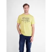 LERROS T-Shirt Sportliches T-Shirt aus Baumwolle mit coolem Slogan-Print