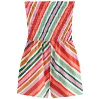 Next Playsuit Gesmokter Bandeau-Playsuit (1-tlg)