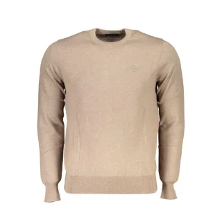 Crew-Neck-Pullover Beige
