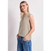 STREET ONE Tanktop mit Rundhalsausschnitt
