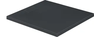 Duravit Stonetto Duschwanne Anthrazit Matt 1000x900 mm - 720166680000000 720166680000000