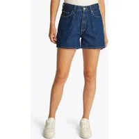 Tommy Hilfiger Shorts DNM MINI SHORT HW ACE mit ausgestelltem Bein