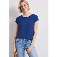 STREET ONE T-Shirt mit U-Boot-Ausschnitt
