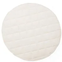 Kids Concept Kinderteppich Kids Concept - Spielteppich Spieldecke rund Ø 100 cm Off-White, rund