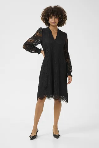 A-Linien-Kleid black