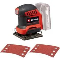 Power X-Change Akku-Faust-Schwingschleifer TE-OS 18/113 Li-Solo, 18Volt rot/schwarz, ohne Akku und Ladegerät
