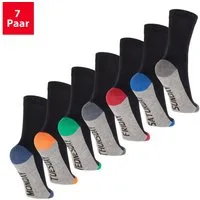 Footstar Freizeitsocken Kinder Wochentage Socken (7 Paar) für Jungen & Mädchen