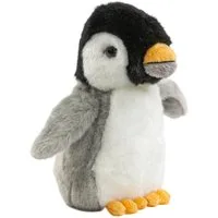 Teddys Rothenburg Kuscheltier Kuscheltier Pinguin 20 cm weiß/schwarz/grau