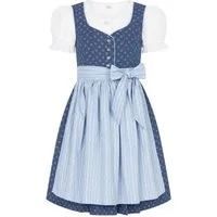 Nübler Dirndl Kinderdirndl Flores in Kornblume von Nübler - Rocklänge knielang
