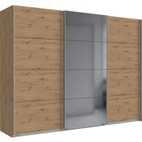 Wimex Schwebetürenschrank Ernie Kleiderschrank mit Spiegel, Made in Germany (Wähle aus verschiedenen Größen deinen perfekten Stauraum) Schlafzimmerschrank in verschiedenen Breiten